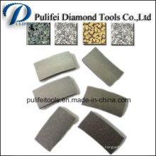 Segment de diamant pour les outils de diamant de pierre de coupe de granit